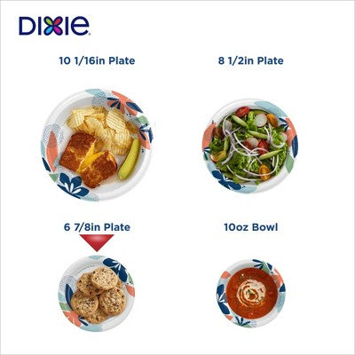 Dixie Everyday 6 7/8" Paper Plates - 50ct