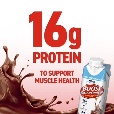 Boost Glucose Control Nutritional Shakes - Rich Chocolate - 8 fl oz/12pk