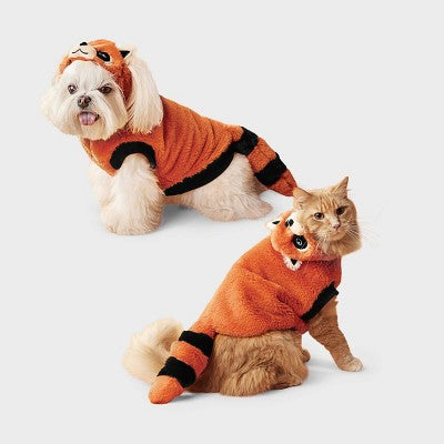 Red Panda Dog and Cat Hoodie - Boots & Barkley S