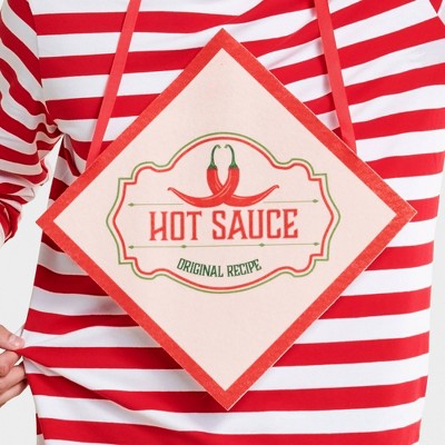 2pc Adult Hot Sauce Costume Accessory Kit - Hyde and EEK! Boutique