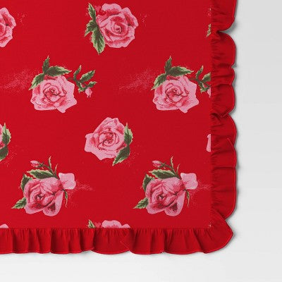 72"x14" Roses Table Runner - Threshold