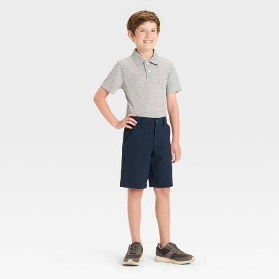 Boys' Uniform Quick Dry Shorts - Cat & Jack Blue 5
