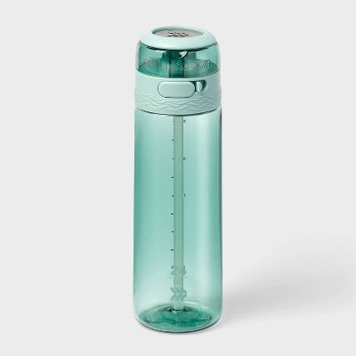 24oz Tritan Hydration Water Bottle - Soft Green - All in Motion: Portable Plastic Drinkware