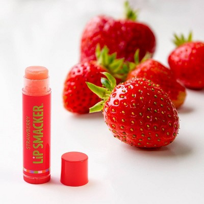 Lip Smacker Strawberry Lip Balm - 0.14oz
