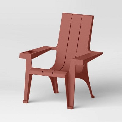Resin Stackable Adirondack Chair Cinnamon - Room Essentials (LOCAL PICKUP ONLY)