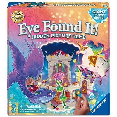 Eye Found It! Fantasy Unicorns And Dragons Hidden Picture Board Games Board Games