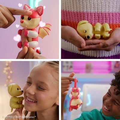 Fingerlings Adopt Me! Dog, Interactive Pet with 40+ Sounds & Reactions