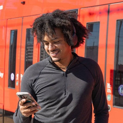 JLab Go Lux Wireless On-Ear Headphones - Graphite: USB-C, Spatial Audio, Adjustable Headband