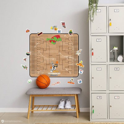 Space Jam 30th Anniversary Dry Erase Tournament Peel and Stick Wall Decals (LOCAL PICKUP ONLY)