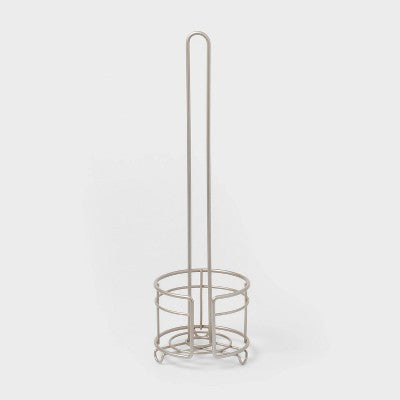 3 Roll Freestanding Toilet Tissue Holder Silver - Threshold