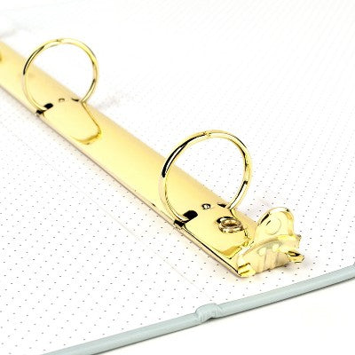 Sugar Paper 1" Essentials 3 Ring Binder Green
