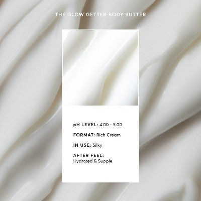 Naturium The Glow Getter Multi-Oil Body Butter - 7.7 fl oz: Deep Hydration, Whole Body, For Normal to Dry Skin