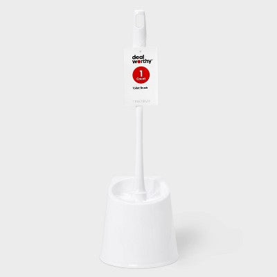 Toilet Brush with Holster - Dealworthy