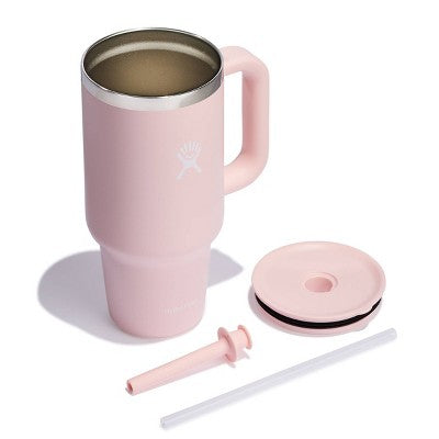 Hydro Flask 32oz All Around Travel Straw Tumbler - Trillium: Vacuum-Insulated