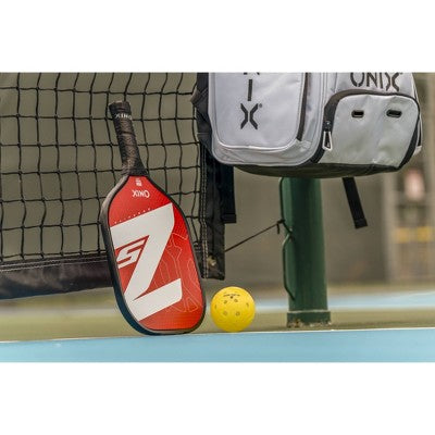 Onix 15.5'' Z5 Wide Body Pickleball Paddle - Red: Stiff Graphite Racquet, 8.125" Head
