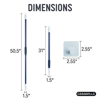 Casabella Click Clean and Organize Extension Handle and Hook (LOCAL PICKUP ONLY)