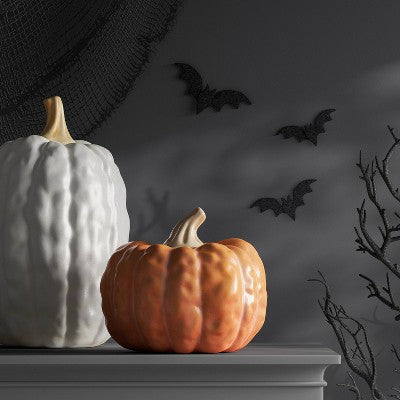 Small Pumpkin Figurine - Hyde and EEK! Boutique Orange
