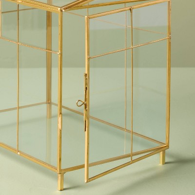 Mini Greenhouse Brass - Hearth & Hand with Magnolia