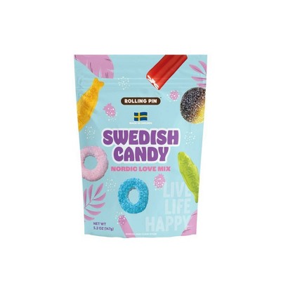 Rolling Pin Nordic Love Gummy Swedish Candy - 5.2oz