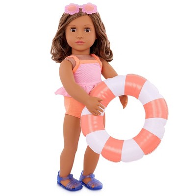 Our Generation Floaty Fun Swimsuit Outfit for 18'' Dolls