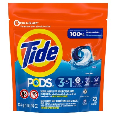 Tide Pods Laundry Detergent Pacs Original - 20ct
