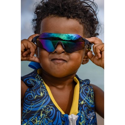 Speedo Kids' Sunglasses - Black/Teal