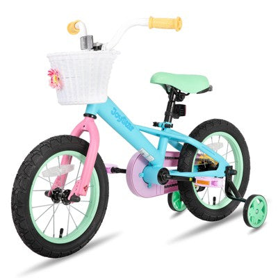 JOYSTAR Macarons 18 inch Kids Bike, Girls Toddler Bicycle with Training Wheels & Coaster Brake (LOCAL PICKUP ONLY)