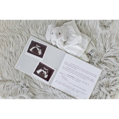 Pearhead Linen Babybook: Holds 80 Photos, 3 x 3 Inch Images, 64 Pages