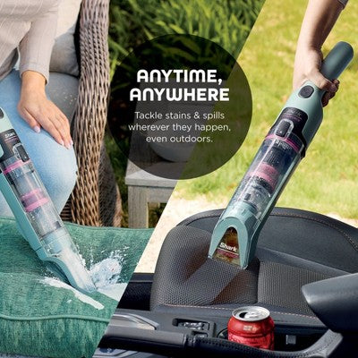 Shark StainForce Portable Cordless Spot & Stain Cleaner with Dual-Activated Cleaning SolutionHX101 Gray