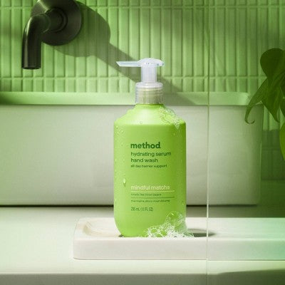 Method Hydrating Hand Serum - Mindful Matcha - 10 fl oz: Paraben-Free, Sulfate-Free, Phthalate-Free, Normal Skin