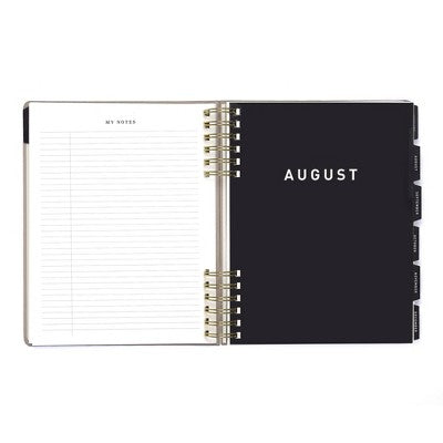 Altitude 8"x10" Weekly/Monthly Planner Warm Gray 15 Month Bamboo Paper Recycled Stickers and Pocket Folder