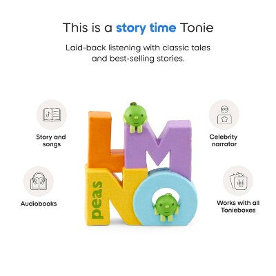 tonies LMNO Peas Tonie Figurine *ADD 3 TO YOUR CART & 1 IS FREE!*