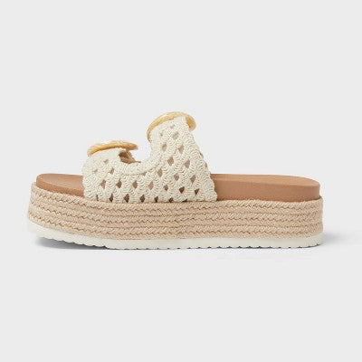 Women's Yael Sandals - Wild Fable Cream 6 NO BOX
