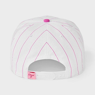 Women's Megan Moroney Cloud 9 Graphic Baseball Hat - Light Terracotta Pink Striped