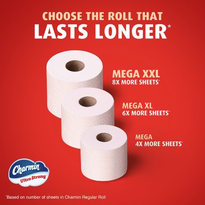 Charmin Ultra Strong Bath Septic-Safe Toilet Paper - 6 Mega XXL Rolls