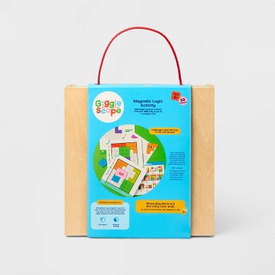 Magnetic Logic Activity 40pc - Gigglescape: Jigsaw for Kids, Creative Thinking, Ages 4+, Problem Solving