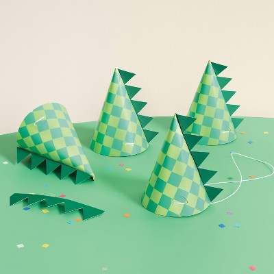 Dinosaur Party Hats 10ct - Spritz