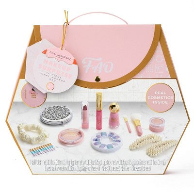 FAO Schwarz Makeup Surprise 12pc Real Makeup Set