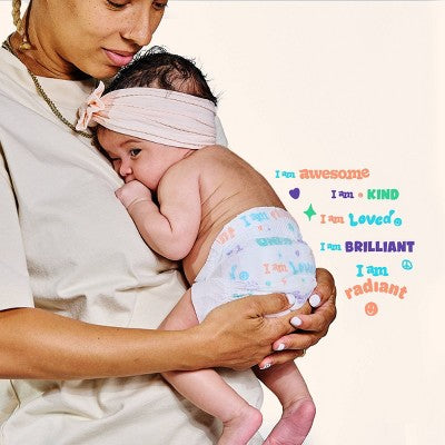 Happy Hues Cuddlers Disposable Diapers Trial Pack - 14ct - Size 2