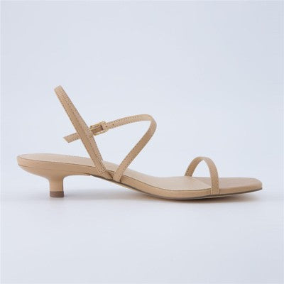 CUSHIONAIRE Soprano Women’s Minimalist Dress Sandal Tan 9