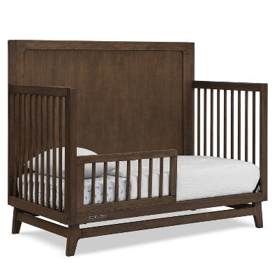 Delta Children Spencer 6-in-1 Convertible Crib - Greenguard Gold Certified - Teak Brown (LOCAL PICKUP ONLY)