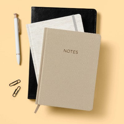 6"x8" Taupe Notes Journal - up&up