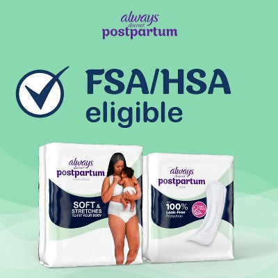 Always Discreet Incontinence Underwear Pads - Maximum - XL - 14ct: Maximum Waist Size 64, Minimum Waist Size 48