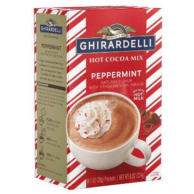 Ghirardelli Peppermint Hot Cocoa Mix - 8oz/8ct