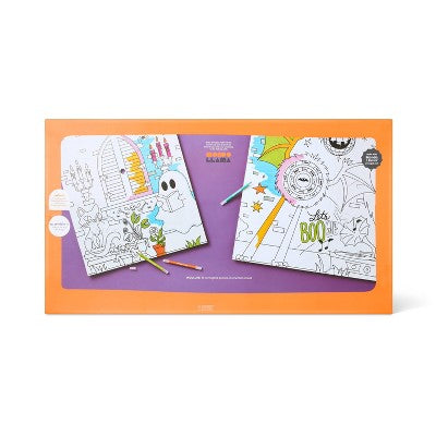 Halloween Craft Haunted House Fort Coloring Activity DIY - Mondo Llama (LOCAL PICKUP ONLY)