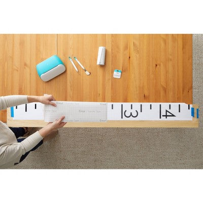 Cricut Joy 20ft Transfer Tape: Clear PET Vinyl for Joy Machine, Craft Cutting Material, 5.5" Width