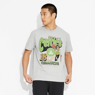 Men's Short Sleeve Boston Celtics Graphic T-Shirt L