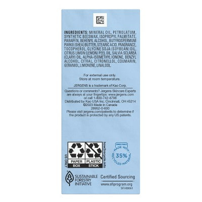 Jergens De-Stress Essential Oil Balm Stick - Scented - 0.9oz