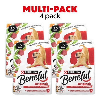 Purina Beneful Originals Real Beef Flavor Dry Dog Food - 3.5lbs