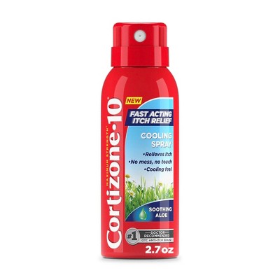 Cortizone-10 Fast Acting Cooling Anti-Itch Spray - Hydrocortisone - 2.7oz